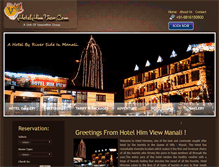 Tablet Screenshot of hotelhimview.com